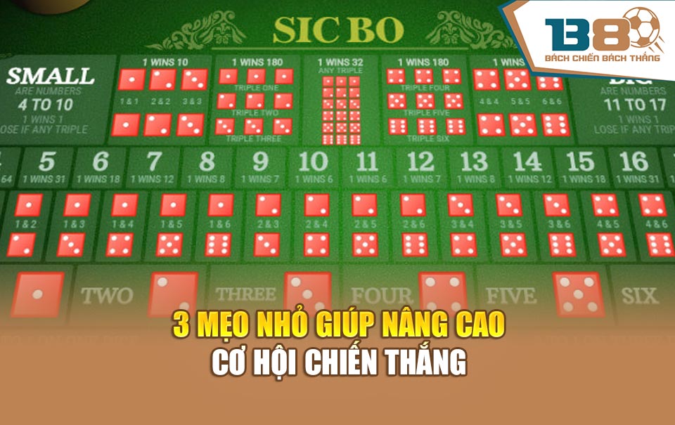 3 mẹo nhỏ giúp nâng cao cơ hội chiến thắng